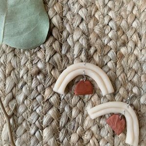 Clay earrings